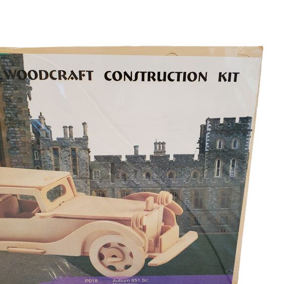 Woodcraft Construction Vintage Car Kit Auburn 851 Speedster SC P018 Model Car Ki - Picture 2 of 10
